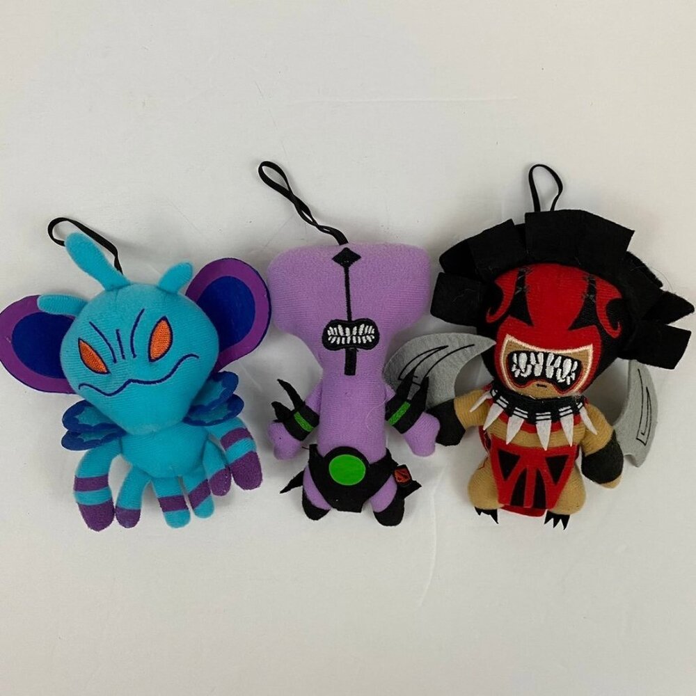Dota 2 Mini Plush - Lot of 3 Bloodseeker Faceless Void Puck